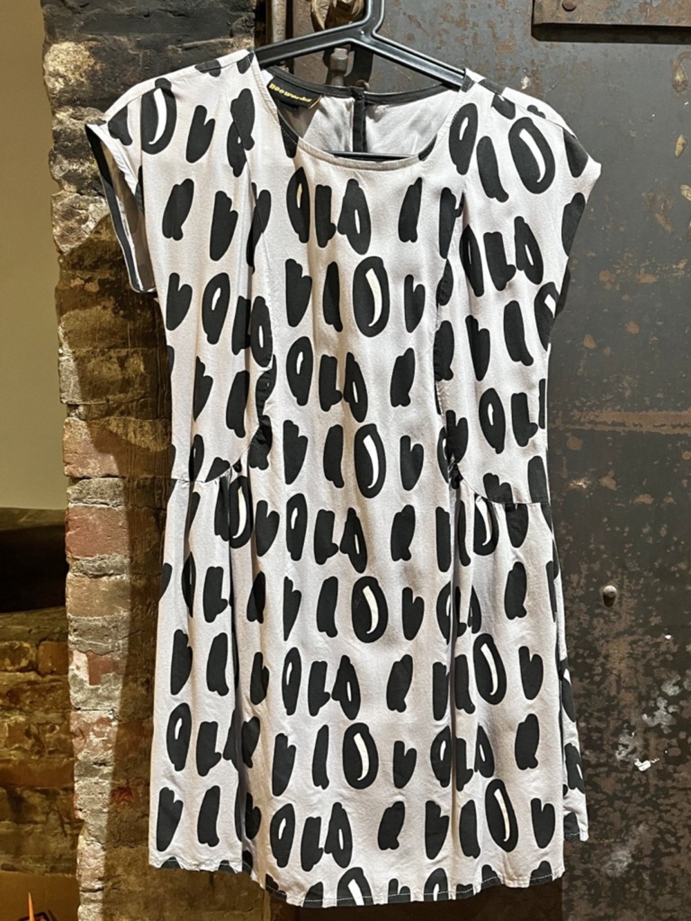 NOOWORKS Cheetah/Graphic Print Mini Dress • SM